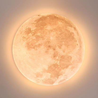 Moon Round | Minimalist Round LED Ceiling Lamp | Skanto
