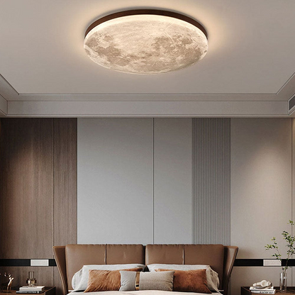 Moon Round | Minimalist Round LED Ceiling Lamp | Skanto