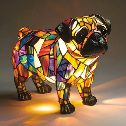 Lumidog Handmade Illuminating Dog Lamp – Ambient Lighting and Gift | Bowlift