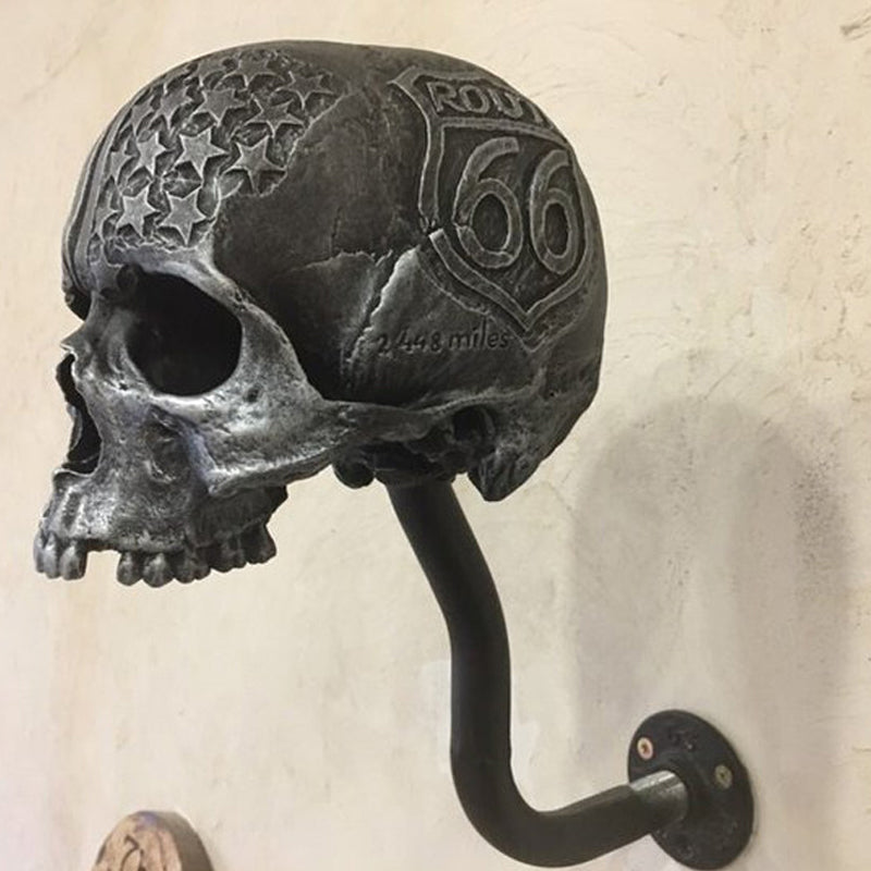 Skull Motorcycle Helmet Holder | Kalsten