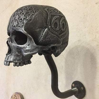 Skull Motorcycle Helmet Holder | Bowlift