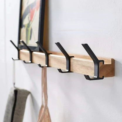 BowLift | HaakFlex | Wall wardrobe with 5 Adjustable Double Hooks – Scandinavian Design
