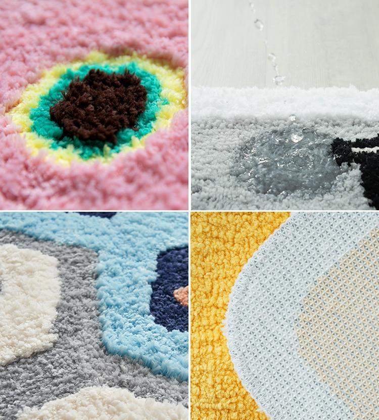Mr Fluffy Bathroom Mat Bowlift