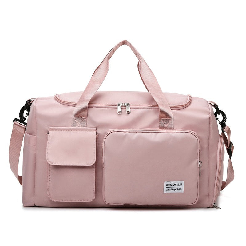 BowLift | Multi-Pocket Travel Bag, Sports and Gym Duffle with Separate Shoe Compartment