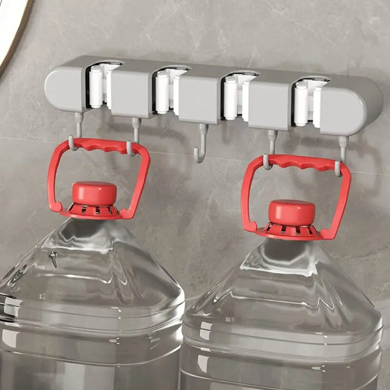 BowLift | Multifunctional Mop Holder with Hooks