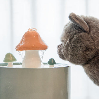 Skanto | Cat Mushroom Water Fountain