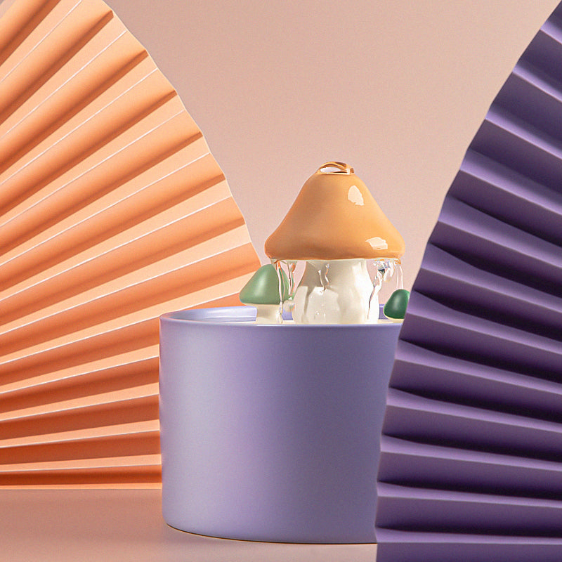 Skanto | Cat Mushroom Water Fountain