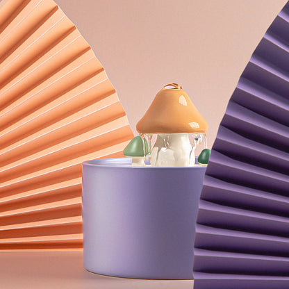 Skanto | Cat Mushroom Water Fountain