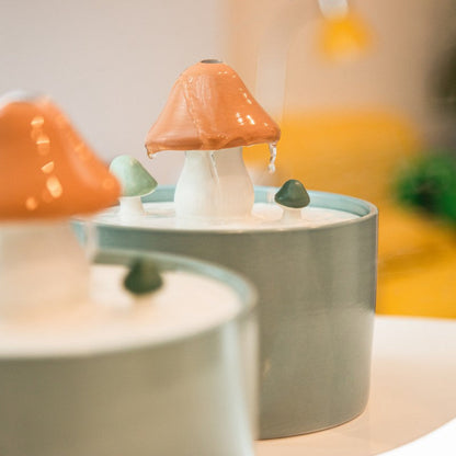 Skanto | Cat Mushroom Water Fountain