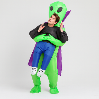 Skanto | Inflatable Alien Ride-On Costume for Adults