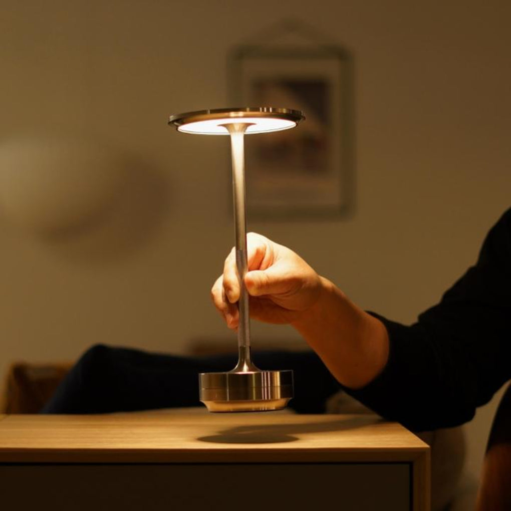 Skanto | Portable Wireless Table Lamp | Dimmable, Rechargeable & Ideal for Indoor/Outdoor Use
