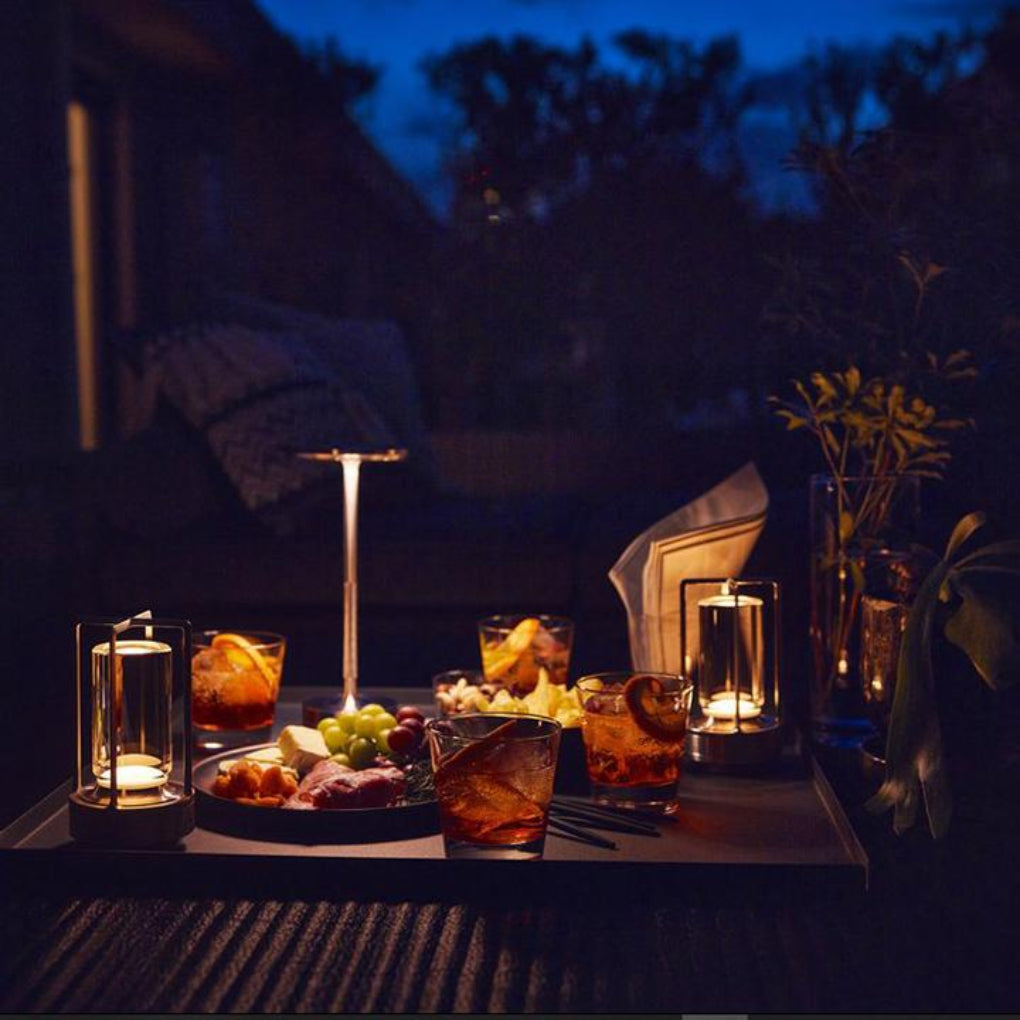 Skanto | Portable Wireless Table Lamp | Dimmable, Rechargeable & Ideal for Indoor/Outdoor Use