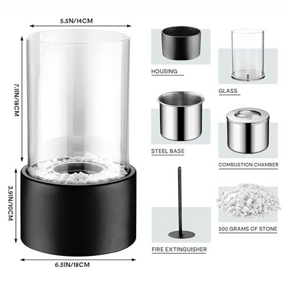 Elegant oil lamp with eternal flame – Classic design with modern functionality