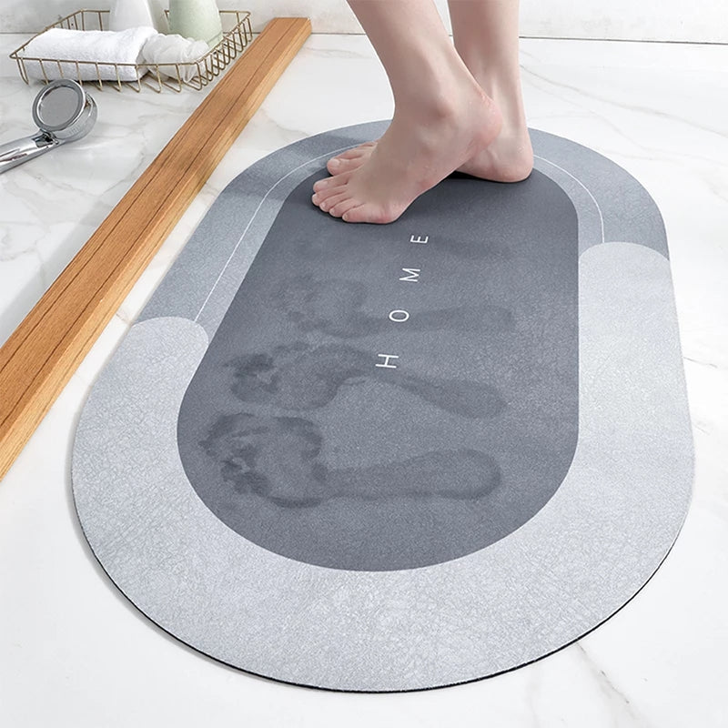 Instant Water Absorbent Floor Mat Bowlift