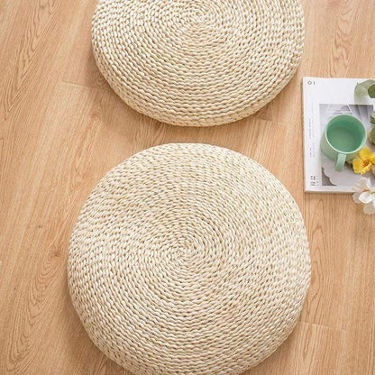 Natural Tatami Straw Floor Cushion Skanto