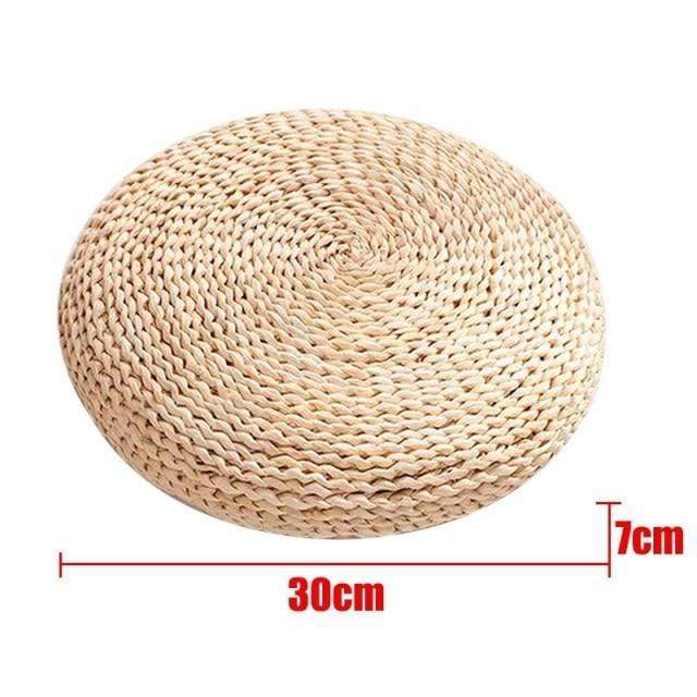 Natural Tatami Straw Floor Cushion Skanto