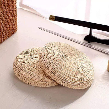 Natural Tatami Straw Floor Cushion Skanto