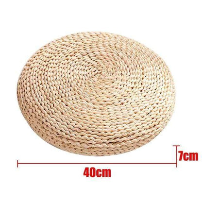 Natural Tatami Straw Floor Cushion Skanto