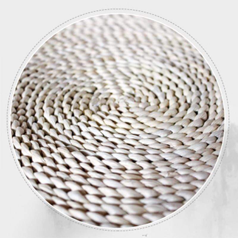 Natural Tatami Straw Floor Cushion Skanto