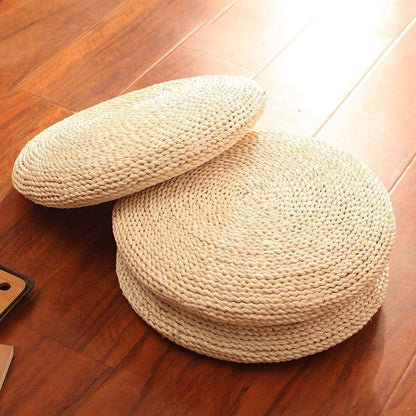 Natural Tatami Straw Floor Cushion Skanto