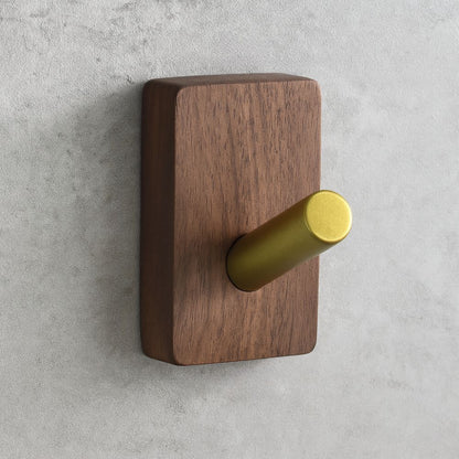 Skanto | Natural Wood Hook Wall Organizer