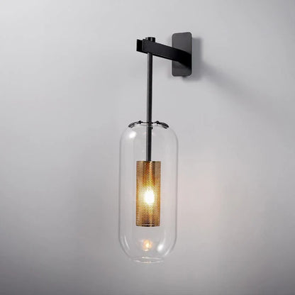 Neith Glass Wall Lamp Bowlift