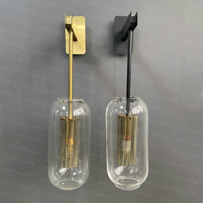 Neith Glass Wall Lamp Bowlift