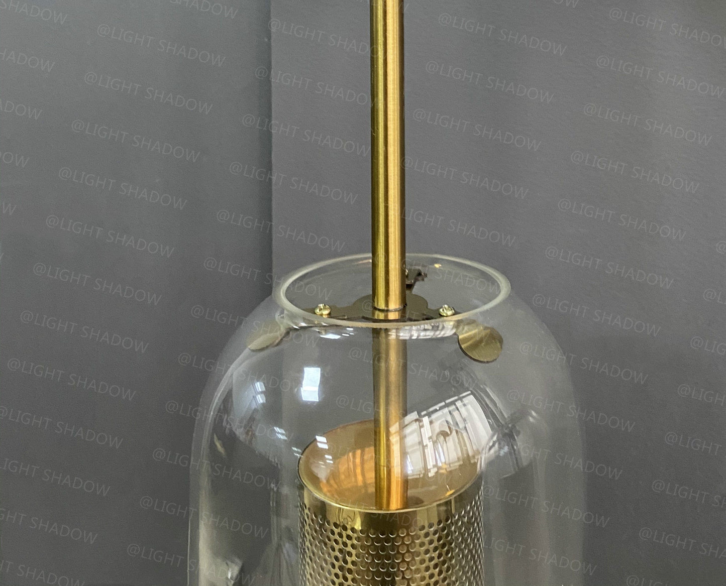 Neith Glass Wall Lamp Bowlift