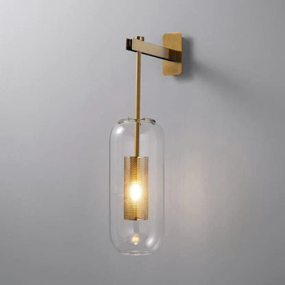 Neith Glass Wall Lamp Bowlift