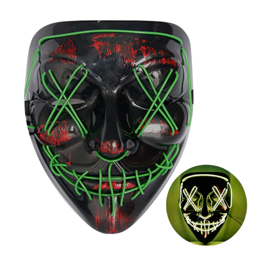 Neon LED Mask