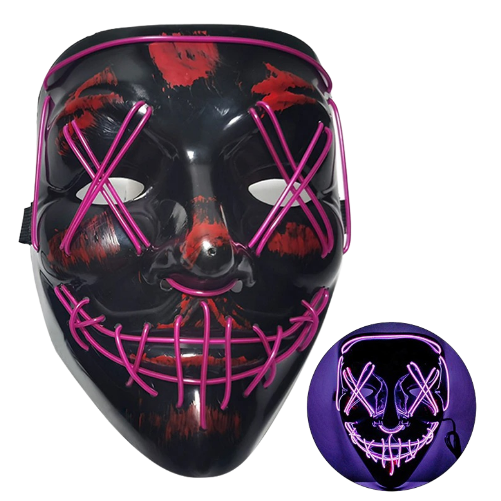 Neon LED Mask
