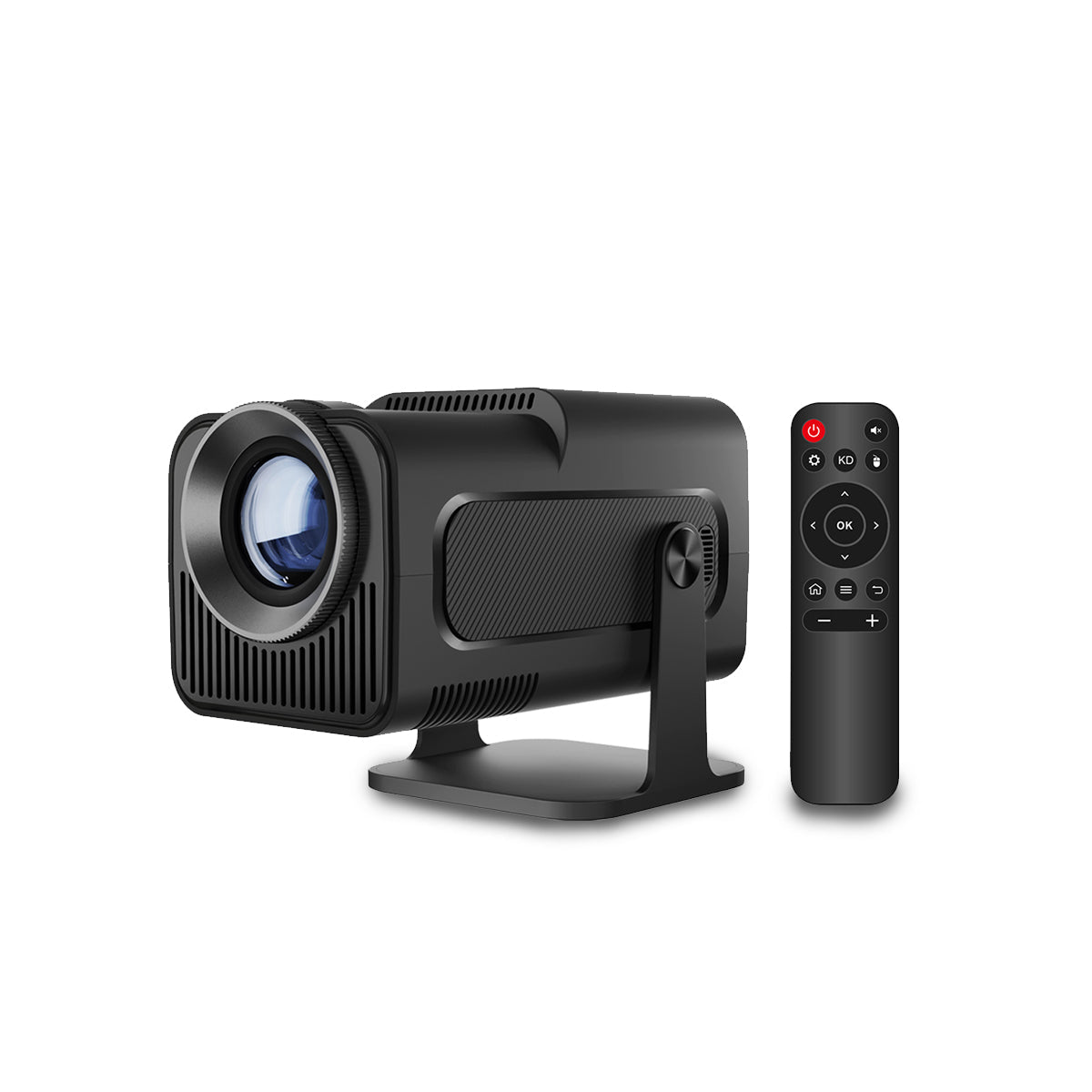 Skanto | CineBeam 4K Mini Projector – Portable Home Cinema with 180° Rotation