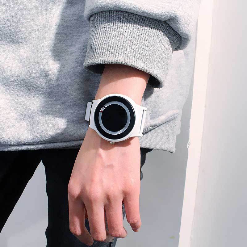 BowLift | IcoolGadgets New Arrival Trend no pointer Concept watch Simple creative brand Woman Men watches Relogio Feminino