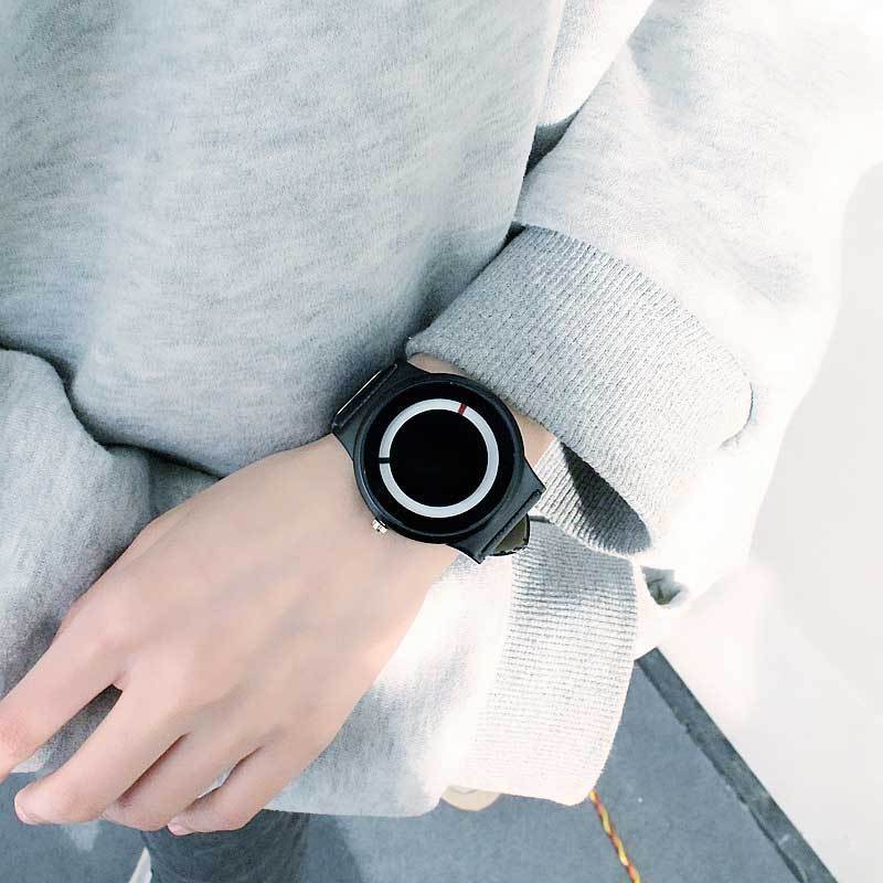 BowLift | IcoolGadgets New Arrival Trend no pointer Concept watch Simple creative brand Woman Men watches Relogio Feminino
