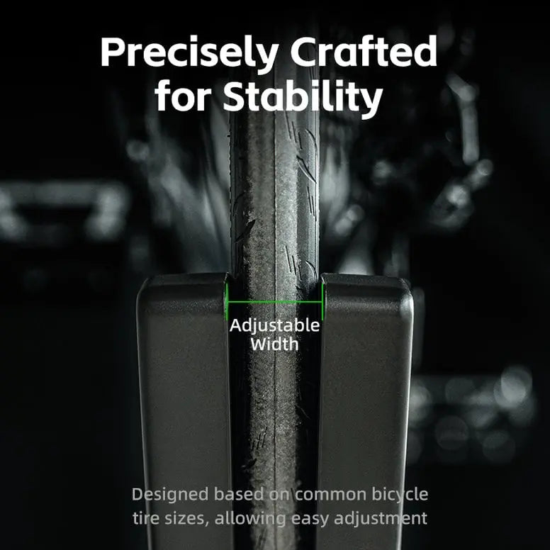 Never again wobbly bikes – Our stable universal stand