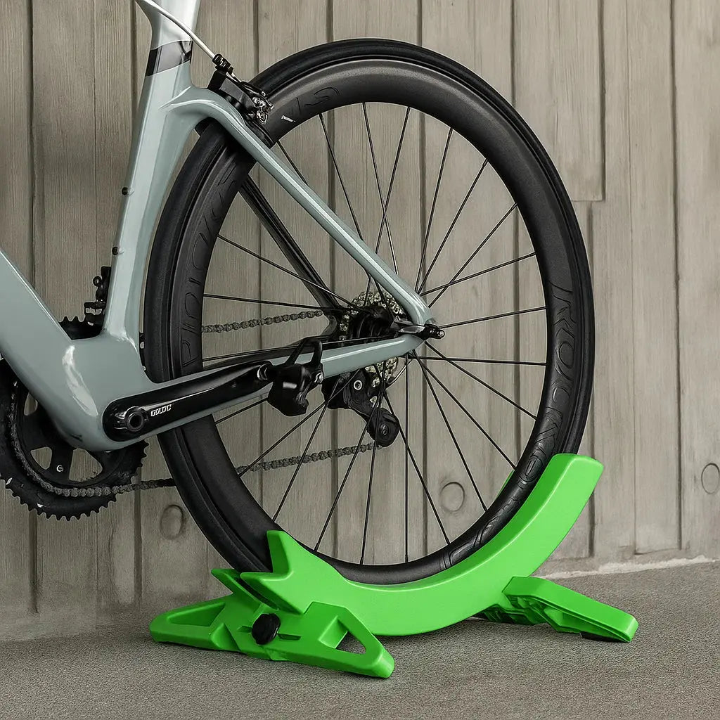 Never again wobbly bikes – Our stable universal stand