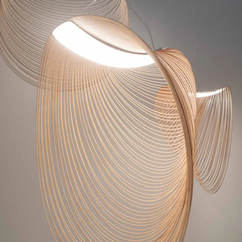 BowLift | ScandiGlow Pendant Light - Elegant Scandinavian Pendant Light