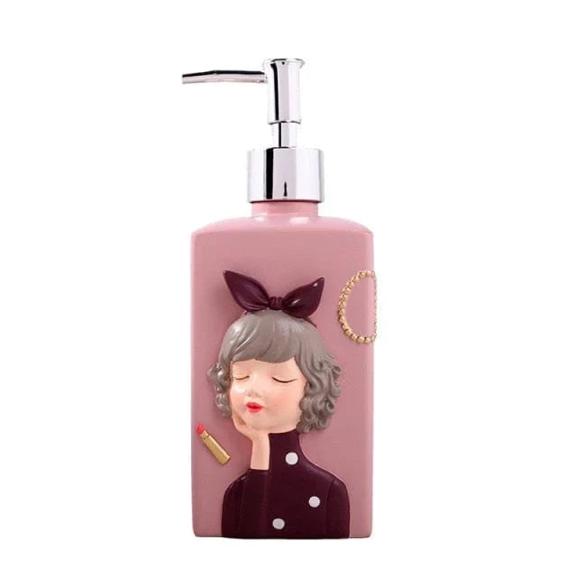 Nordic Girl Soap Dispenser Bowlift