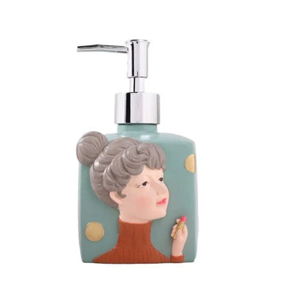 Nordic Girl Soap Dispenser Bowlift
