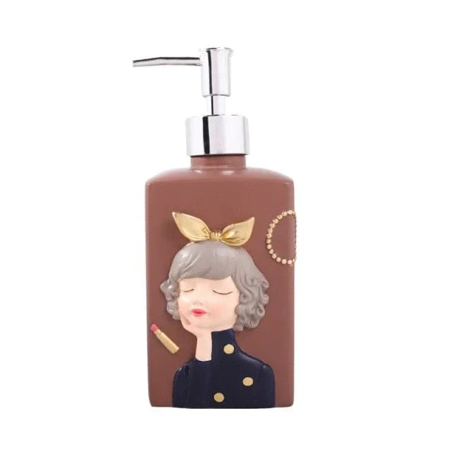 Nordic Girl Soap Dispenser Bowlift