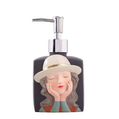 Nordic Girl Soap Dispenser Bowlift
