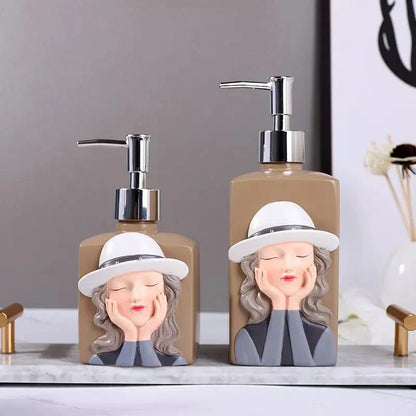 Nordic Girl Soap Dispenser Skanto