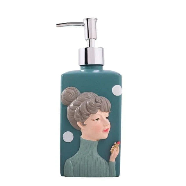 Nordic Girl Soap Dispenser Bowlift