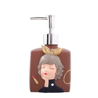 Nordic Girl Soap Dispenser Bowlift