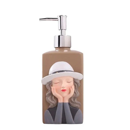 Nordic Girl Soap Dispenser Bowlift