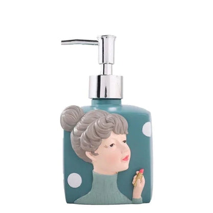 Nordic Girl Soap Dispenser Bowlift