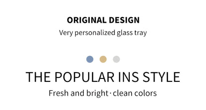 Skanto Home Decor Glassplate