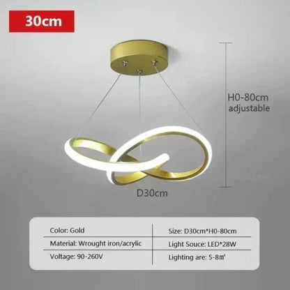 BowLift | LumiWave LED Ceiling Light | Energy-efficient Designer Lamp for Living Room, Bedroom & Kitchen | Modern LED Lighting