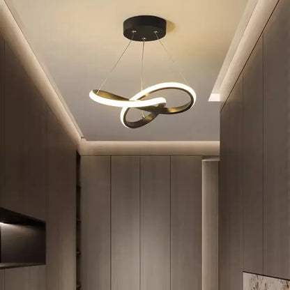 BowLift | LumiWave LED Ceiling Light | Energy-efficient Designer Lamp for Living Room, Bedroom & Kitchen | Modern LED Lighting