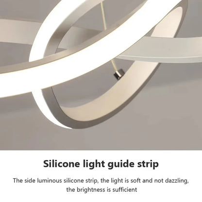 BowLift | LumiWave LED Ceiling Light | Energy-efficient Designer Lamp for Living Room, Bedroom & Kitchen | Modern LED Lighting